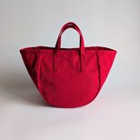 ラウンドトート（レッド）