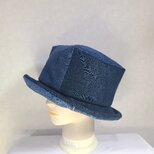 魅せる☆一点物!!あら不思議♪四角いトップのハット～リメイクデニム