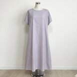 国産ダブルガーゼ◇フレンチスリーブワンピース◇ゆったり