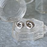 YT58-【 Crown TRIFARI 】クラウントリファリ・ヴィンテージイリング 1960's Knot Silver