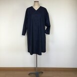大島紬のワンピース　　　着物リメイク