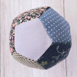 犬用コットンボール　Sサイズ　鈴入り　超小型犬　猫　犬おもちゃ　犬用おもちゃ　布ボール　布製　ドッグトイ　ギフト　No.414