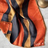 SC31-【 Vera Neumann 】ヴェラ・ニューマン - ヴィンテージスカーフ 1960-70's Silk