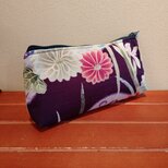 着物　長方形型ポーチ（大）