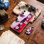 【全機種対応】和柄 スマホケース『亜』 ハードケース 手帳型 iPhone15 14 Xperia AQUOS Android