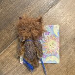 子猫（小）＊茶系＊ハンドメイド＊ぬいぐるみspirit animal＊グラスアイ＊モヘア＊cat＊ねこ＊エキゾチックロングヘア