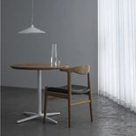 直径70cm/チェリー無垢/カフェテーブル/高さ指定可/脚カラー選択可/丸テーブル/Cherry/Round table