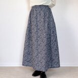 サイドプリーツギャザースカート