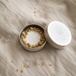 【持ち運び便利】mobile crystal stone | 缶入りクリスタルのアロマストーン《神秘の光を外出先でも》