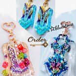 【オーダー受注生産】片面制作レオタードキーホルダー