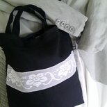 花lace×linen 2wayBag