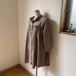 チュニックブラウス　前あき