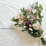 薔薇と春の小花のスワッグ 母の日にも♩