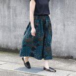 アフリカ布のギャザースカート（ ドリーミング ）アフリカンプリント アフリカンファブリックのコピー