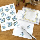 ネモフィラのレターセット