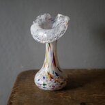 フラワーベース　クリシー　フランスヴィンテージ　ブロカント　花器　花瓶　ブロカントのある暮らし