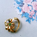 《Avon》 “Pick Your Birthstone Heart” August エイボン ヴィンテージブローチ
