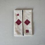 ハンガリー　クロスステッチの刺繍　ポケットティッシュケースNo.１