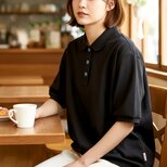 スノウピー♡のポロシャツ(ボタンカラー12色)
