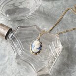 NA176-【 AVON 】エイボン・ヴィンテージネックレス 1970-80's Lady Cameo Pendant