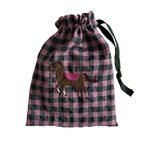 Pony drawsting pouch