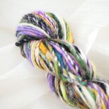 9g/21m　合太｜手紡ぎ糸｜夜のあつまり｜ウール｜シルク