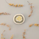 monolog 小花ブローチ YELLOW