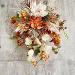 Autumn basket hanging ”Dahliaの画像
