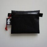 flat pouch S  x-pac  Black