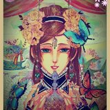 香水売りの女性