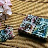 匠の技！和柄ペアストラップ「阿」