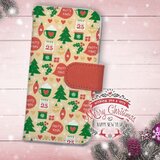 【全機種対応】送料無料☆【手帳型】クリスマス限定スマホケース No.8