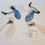 白翅青翅ストラップ（イヤホンジャック付き）