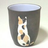 三毛猫のフリーカップの画像