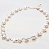 大粒淡水パールのチョーカーネックレス