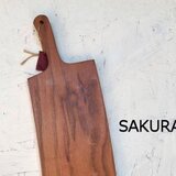 カッティングボード・サクラ国産天然木(s-1)