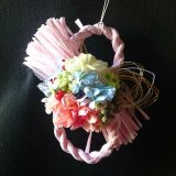 送料無料1点物 お正月しめ飾り114