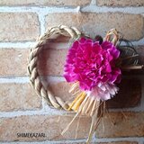 ☆最終値引き☆ 1点物 お正月しめ飾り121