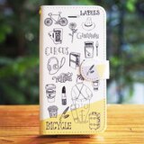 CIRCUS+マスタード 手帳型スマホケース