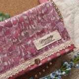 ラミネート☆移動ポケット☆ジェニーズリボン☆ピンク☆リバティ（10）