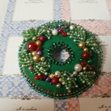 リースのブローチペンダント　2