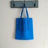 リネンフリルドバッグ