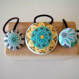 くるみボタンのヘアゴムセット♡