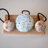 くるみボタンのヘアゴムセット♡