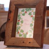 古材の額・フォトフレーム・写真2Lサイズになります（３）