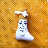 おかまブローチ　あごネエさん