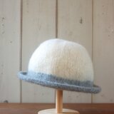 ニットフェルト帽子