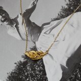 feather シンプルネックレス