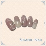 ＊01  エレガント ライン ネイル