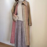 春一番、軽やかなシルクコート